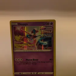Pokemon Deoxys Swsh08 Fusion Strike 120/264 Holo Rare 120 HP English TCG Card - Image 1