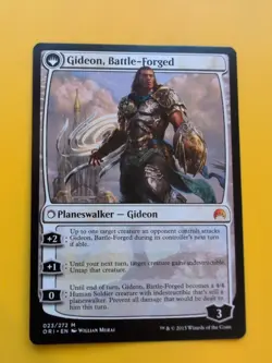 Gideon, Battle Forged. Origins Mythic Kytheon, hero of akros MTG Card. - Image 2