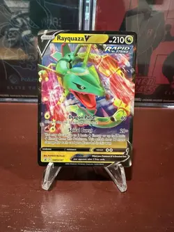 Rayquaza V SWSH147 SWSH: Sword & Shield Promo Cards Pokemon TCG NM - Image 1