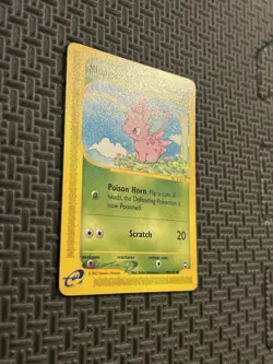 Pokemon TCG Cards Nidoran (M) 96/147 Aquapolis LP/MP - Image 2