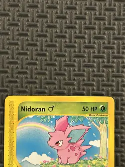 Pokemon TCG Cards Nidoran (M) 96/147 Aquapolis LP/MP - Image 4