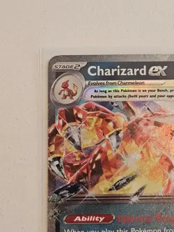 Charizard ex 54/91 Paldean Fates Double Rare, Pokemon Card - Image 4