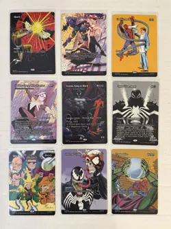 Magic The Gathering Lot Of 18 Mythic Rare & Art Series Spiderman Cards - Image 3