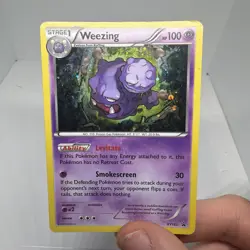 Pokemon - Weezing Holo - XY163 - Black Star Promo Card - Image 1