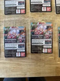 One Piece Card Game🏴‍☠PROMO Monkey.D.Luffy P-055 College Basketball US Voyage - Image 5