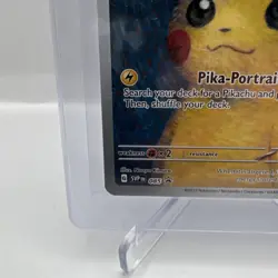 Pikachu Van Gogh Pika Portrait Gray Hat TCG Promo Pokemon Card - Image 4