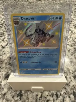 Pokemon Card Dracovish SV036/SV122 Shining Fates Shiny - Image 1