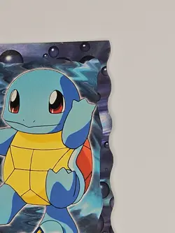 Topps 7/12 #7 Squirtle Die Cut Blue Label Pokemon Card - Image 3