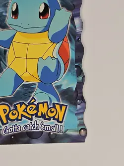 Topps 7/12 #7 Squirtle Die Cut Blue Label Pokemon Card - Image 4