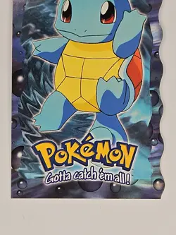 Topps 7/12 #7 Squirtle Die Cut Blue Label Pokemon Card - Image 5