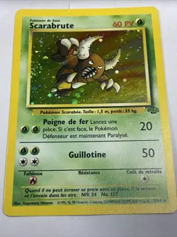Pokemon Cards Pinsir 9/64 Jungle Set Rare Holo Card WOTC 1999 - Image 1