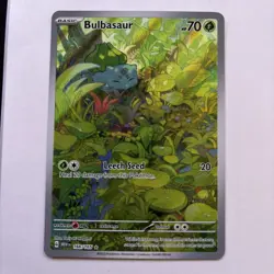 Bulbasaur Holo Card 166/165 Scarlet & Violet 151 Series - Image 1