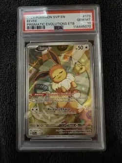 Eevee 173 Sv: Scarlet & Violet Promo Cards Holo PSA 10 - Image 1