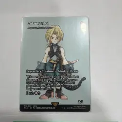 Zidane Tribal MTG Final Fantasy Regular Borderless M0043 NM - Image 1