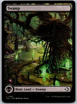 Swamp (0281) L Lorwyn Eclipsed 281 NM - Image 1