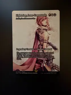 MTG Final Fantasy English Lightning, Lone Commando Showcase 0054 Non-Foil - Image 1