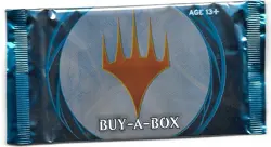 3 MTG Kaladesh Buy-a-Box Booster Packs, new sealed w/2017 MTG League Deck Box - Image 1