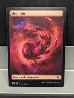 Mountain 253/254 FULL ART X1 SP Theros Beyond Death MTG Magic the gathering - Image 1