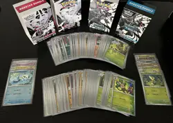 Pokemon TCG Bulk Lot Of 130+ Black Bolt and White Flare Pokeball Reverse Holos - Image 1