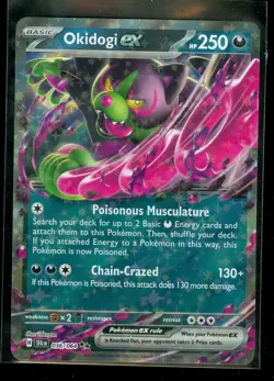 Pokemon OKIDOGI EX 036/064 - Shrouded Fable - ULTRA RARE HOLO - MINT - Image 1