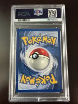 Pokemon TCG Base Set Shadowless Mewtwo 1st Edition Holo PSA 5 Card Stock - Image 2