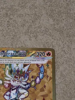 [ NM ] Cinderace ex Scarlet & Violet Promo Tera Holo 163 Pokemon Card - Image 3