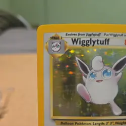 Wigglytuff 16/64 Jungle Holo Vintage Pokemon LP - Image 2