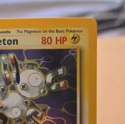 Magneton 11/62 Fossil Set Holo Rare Vintage Pokemon TCG 1999 (LP) - Image 3