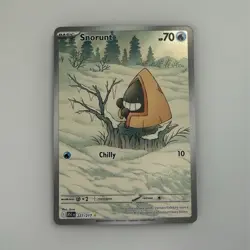 Pokemon Engl tcg Snorunt 227/217 Ascended Heroes Illustration Rare mint conditio - Image 1