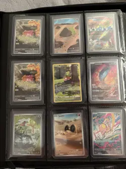 Binder Full with Pokemon IR’s, SIR’s, Trainers, Etc. Binder/Cards Included - Image 4