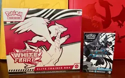 Pokemon White Flare Elite Trainer Box & Black Bolt Booster Bundle Sealed - Image 1