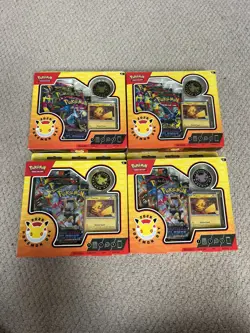 Pokemon TCG 30th Anniversary Pokemon Day 2026 Collection x4 - Image 1