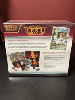 Pokemon Center Exclusive Obsidian Flames Elite Trainer Box (ETB) Sealed - Image 2