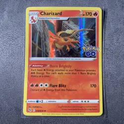 Charizard 10/78 Holo Rare NM Pokemon TCG - Pokemon Go English - Image 1