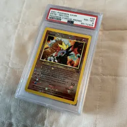 Pokemon Movie Promo Entei #34 Reverse Foil PSA 8 - Image 1