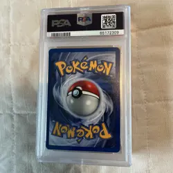 Pokemon Movie Promo Entei #34 Reverse Foil PSA 8 - Image 2
