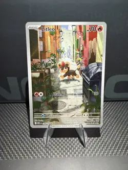 Litleo 139/132 Illustration Rare Mega Evolution Pokemon TCG NM/M - Image 1