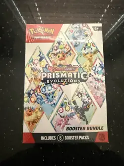 Pokemon TCG Prismatic Evolutions Booster Bundle Box - Image 1