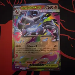 Pokemon Mega Charizard X EX 13/94 Phantasmal Flames NM - Image 1