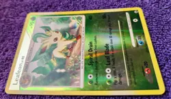 Leafeon 24/100 Majestic Dawn Reverse Holo Pokemon Non-Burger King Version *NICE* - Image 2