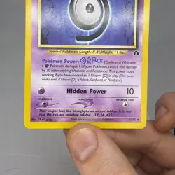 Unown D | 47/75 | Neo Discovery Non Holo | Pokemon TCG | NM Condition - Image 3