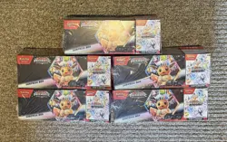 Sams Club Pokemon Prismatic Evolutions Surprise Boxes & Booster Bundles Lot Of 5 - Image 1