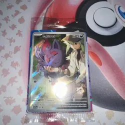 Pokemon N's Zorua SVP 189 Sealed Promo Journey Together Series - Image 1