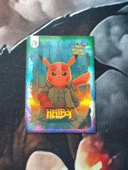 Hellboy (Pikachu) #114 - Galaxy Holo - Electric Pikachu Cosplay - Pokemon - Image 1