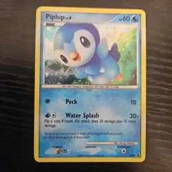 Pokemon TCG Piplup POP RARE PROMO Holo DP03 Pokemon Promos Holo Promo Promo - Image 1