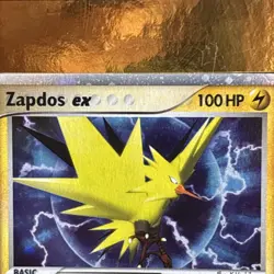 Pokemon 2005 Nintendo Zapdos ex - 033 EX Collector's Windows Tins Promo Holo MP - Image 3