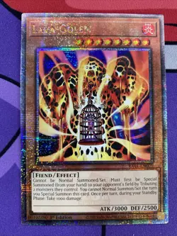 Lava Golem (Quarter Century Secret Rare) (RA01) Near Mint YU-GI-OH - Image 1