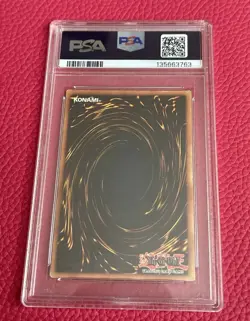 2002 Yu-Gi-Oh! Dark Magician BPT-001 — PSA 5 — - Image 2