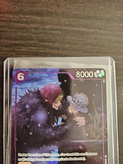 One Piece TCG Rosinante and Law The Azure Seas Seven EB04-038 Super Rare ALT ART - Image 3