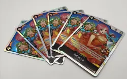 One Piece CCG Rebecca 6x Card Playset - OP05-091 SR - English - ALL MINT - Image 1